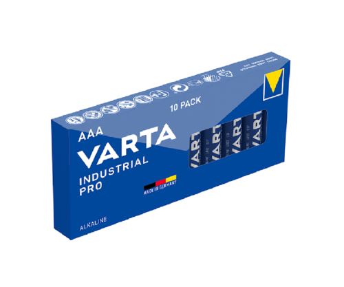 200 x Varta Industrial Pro 4003 AAA Batterie Micro LR03 1,5V 20x10er Pack - Bild 1 von 4
