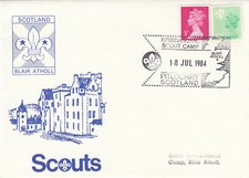 Blair Atholl Scouts GB Cover International Camp Pitlochry 1984 (93197)
