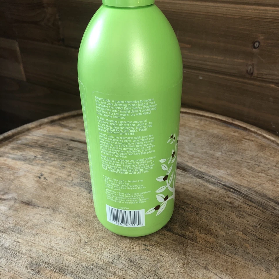 Acondicionador de limpieza diaria Nature's Gate 18 OZ a base de hierbas Foto 4 de 4