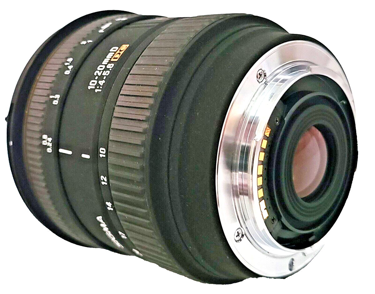 Sigma EX 10-20mm D F/4-5.6 DC Lens for Sony Minolta AF with Sigma EX 10-20mm D F/4-5.6 DC Lens for Sony Minolta AF with