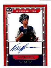 2024 Panini USA Stars Stripes Taytum Reeves Purple Auto #NTS-TR Sn 92/99