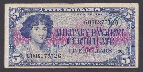 [VF] MPC 591 Series 5 Dollars G00627712G [001-2] - Picture 1 of 2