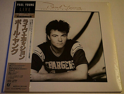 Paul Young - The Live Edition Japanese Import Lp w/ OBI 1985 New Factory Sealed