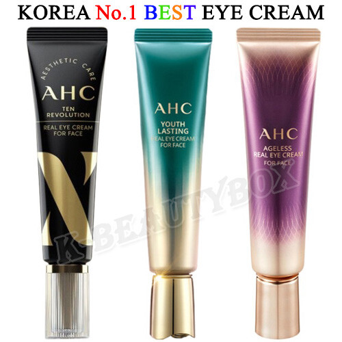 AHC Real Eye Cream For Face 30ml Korea Best Eye Cream AHC Essential Eye
