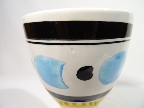 VASE EN FAIENCE CERAMIQUE SIGNE REVERNAY VINTAGE CERAMIC VASE KERAMIK VASE - Picture 7 of 10