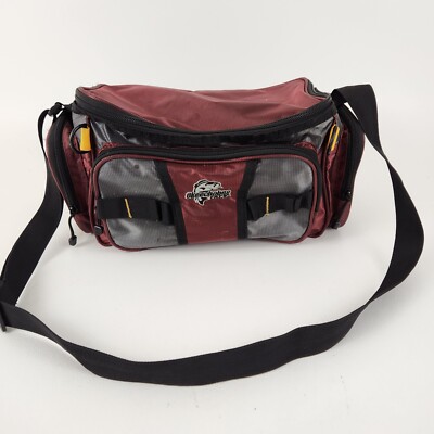 Okeechobee Fats Tackle Bag Soft Sided Fishing Gear Lure Storage Pocket Zip