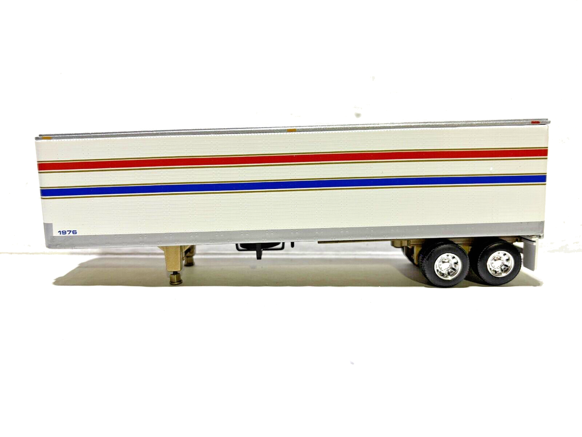 DCP FIRST GEAR 1/64 SCALE WHITE TANDEM AXLE VINTAGE DRY VAN