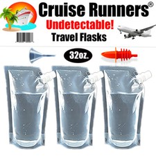 Cruise Ship Flask Kit Rum Runners Cruise Alco...
