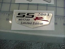 SSR "Personalized" water fall badge !!!!!!!!