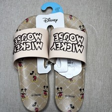 Mickey Mouse Slides Size 6 Women  s Nwt