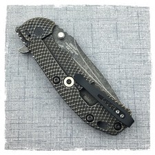 Clip de bolsillo de titanio negro para obstaculizador de tolerancia cero ZT0560BW ZT0560 ZT0561