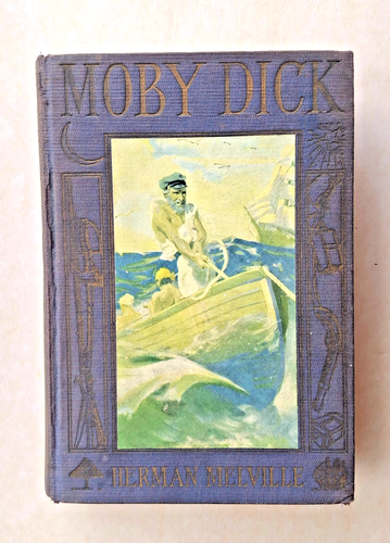Moby Dick or The White Whale Herman Melville Illustrated Charles Golden HC '20s