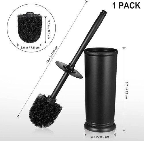 HOMEMAXS 1 Pack Brush With Holder Good Grip Stainless Steel Bowl Brush Set for - Picture 7 of 7
