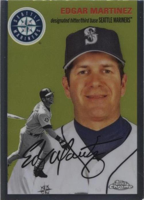 2023 Topps Chrome Platinum Anniversary - Edgar Martinez #461 - 1 of 1