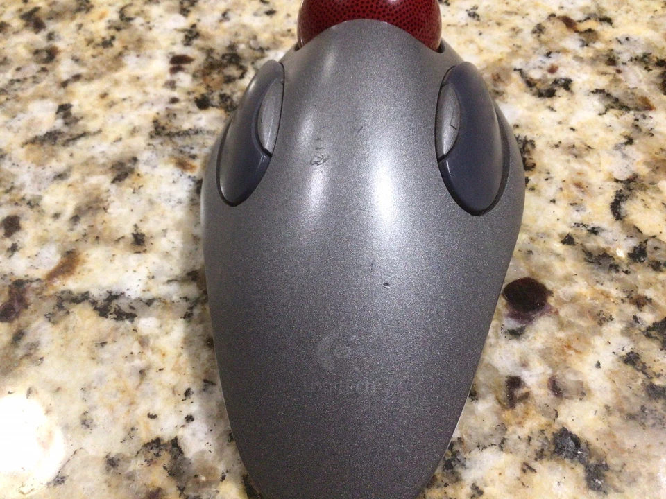 Logitech Trackman Marble USB T-BC21 Mouse - Image 2 of 4