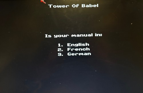 Tour Of Babel - Amiga Disque, Testé, Fonctionne - Photo 3/5