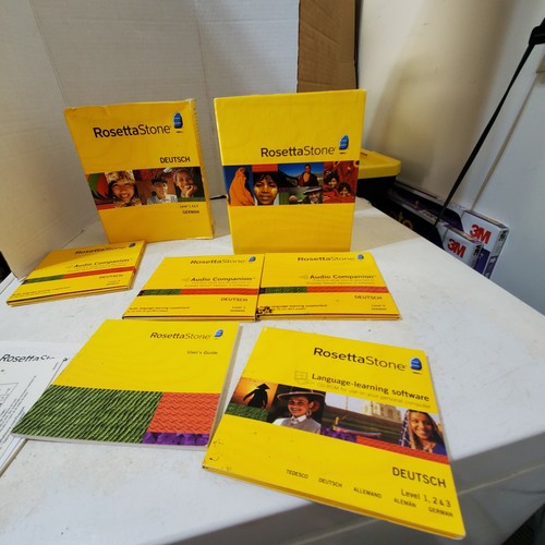 Rosetta Stone Deutsch German Language Training Levels 1 - 3 - Picture 2 of 7