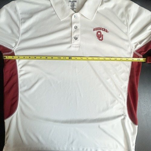 Mens Polo Shirt XL READ Oklahoma Sooners Short Sleeve Pro Edge Knights Apparel - Picture 19 of 20
