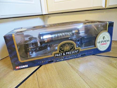 CORGI 59564 'SCANIA TANKER & KARRIER DROPSIDE & LOAD - GUINNESS' 1:64 MIB/BOXED - Bild 2 von 6
