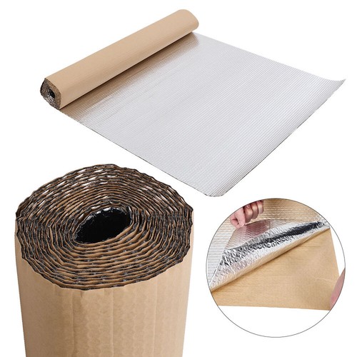 Self-adhesive Bubble Foil Multi-purpose Double Aluminium Bubble Insulation Film - Picture 15 of 49