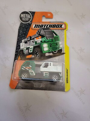 Matchbox MBXcavator Green White