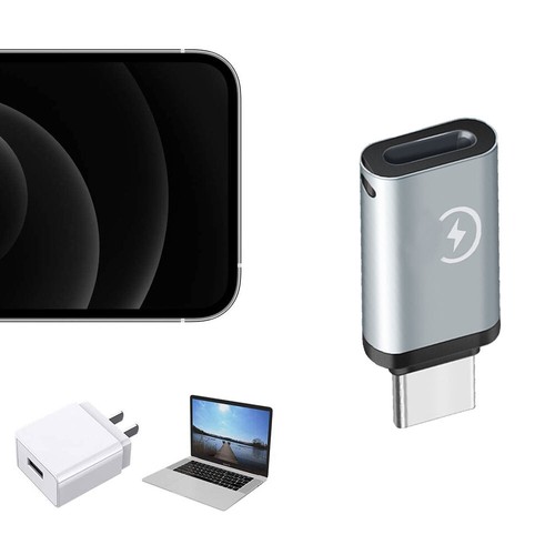 Câble Adaptateur Femelle vers Type C Mâle USB-C pour iPhone Connecteur Convertisseur 5V 2.1A - Photo 8 sur 12