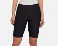 Lady Hagen Women's Sculpt 10'' Pull-On Golf Shorts Black Size S