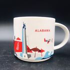 Starbucks Alabama Coffee Mug 14oz Cup Usa Collector You Are Here Series 2017