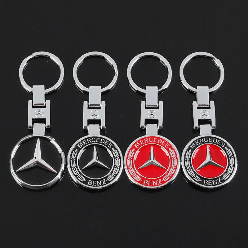 Metal Car Home Keychain Key Chain Ring Gift for Mercedes-Benz AMG Sport  Edition