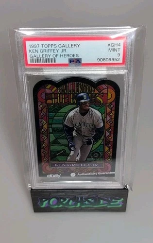 1997 Topps Gallery Of Heroes #GH4 Ken Griffey Jr. PSA 9