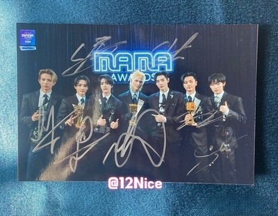 ENHYPEN GROUP Autographed Signed Photo 4*6 K-POP COLLECTION 202502 #Nice