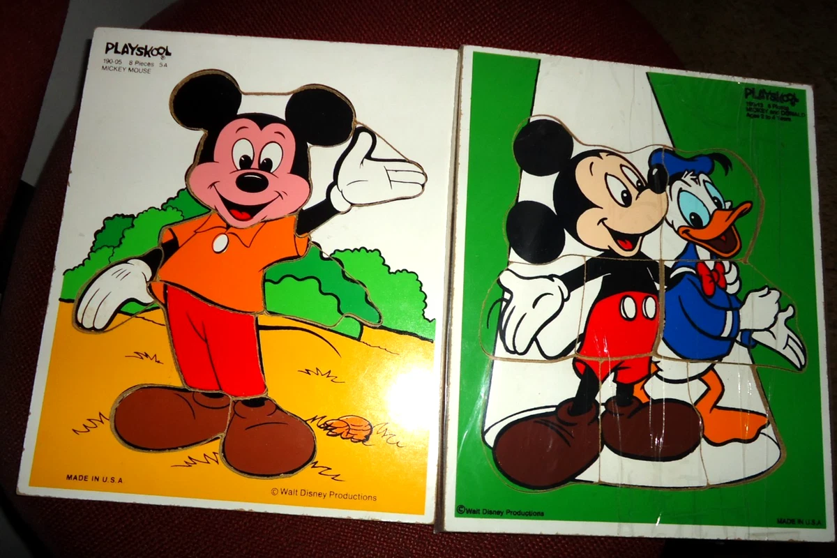 Mickey Mouse & Friends Vintage Puzzles for sale | eBay