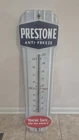 NICE! Vintage Prestone Anti-Freeze Porcelain Thermometer WORKS