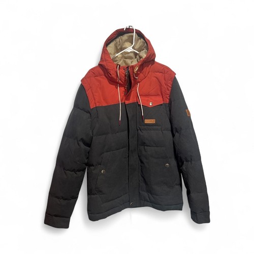 Rip Curl Men’s Anti Series Jacket 2-in-1 Removable Sleeves Vest Hooded Sz M - Picture 2 of 7