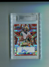 2024 Leaf Metal Orange Crystal Proof Air Noland Rookie Auto 1/1 Jersey #