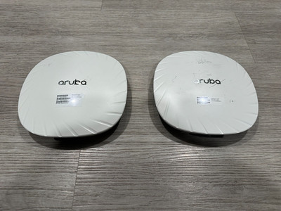 Lot of (2) JZ337A Aruba Networks AP-535 Wireless Access Point Wi-Fi