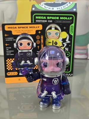 Genuine Popmart SECRET RARE Mega Space Molly 100% Series 2- B META