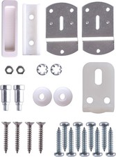 Slik 08SL009 Wardrobe NO.1 Sliding Door Gear Extra Fittings KIT (SS1), Aluminiu