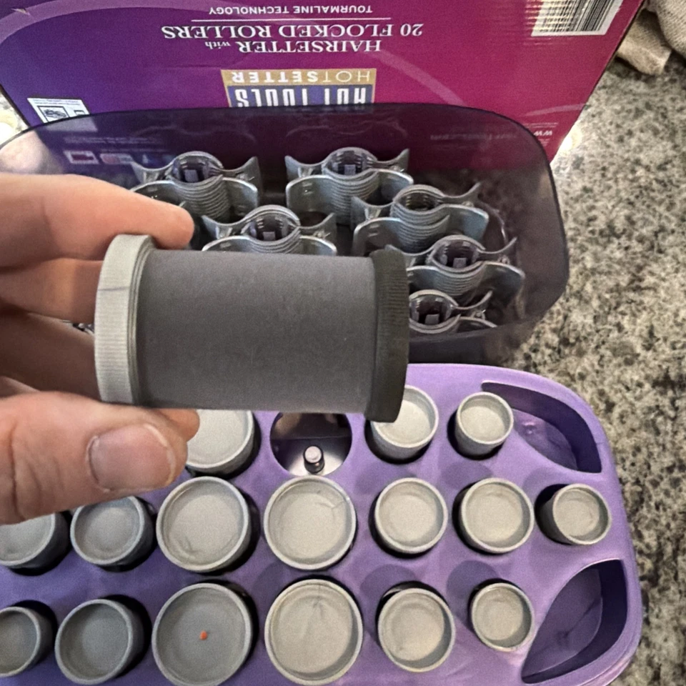 Hot Tools завивки ролики заколка с 20 подогрев роликов с зажимами HTS1403 фото - Изображение 3 из 4