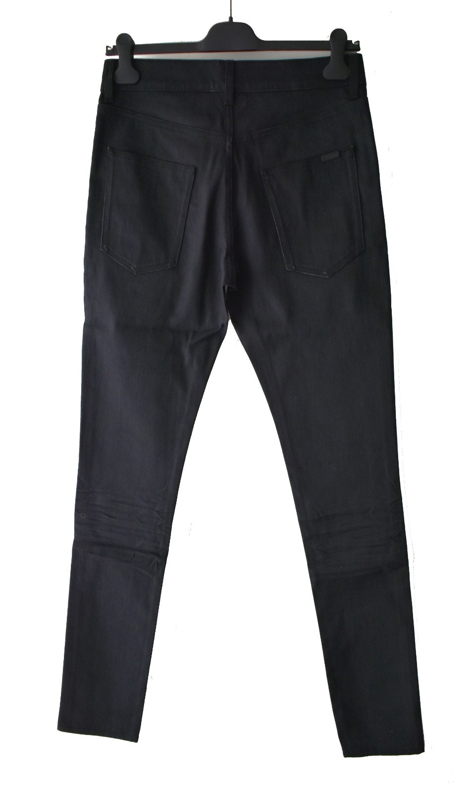 Jeans Saint Laurent D02 M SK LW nero slim fit denim leggero taglia 32 £625