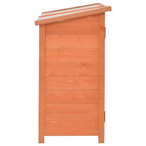 Garden Storage Shed Water-proof Storage Box Tool Cabinet Garden Wood vidaXL - Picture 5 of 10