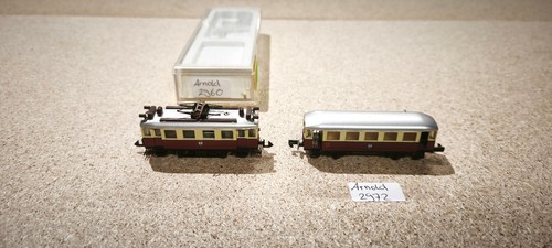Arnold 2960 ET 4 Überland-Straßenbahn + Beiwagen 2972 (P327)
