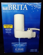 BRITA Basic Faucet Mount Water Filtration System SAFF-100 NEW 