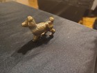 Vintage Solid Brass Poodle MCM 3" long 1970 — photo 2