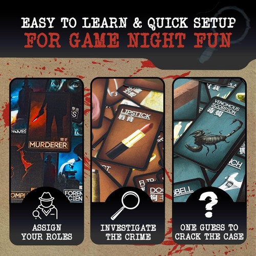 Deception: Murder in Hong Kong Board Game - Picture 6 of 8