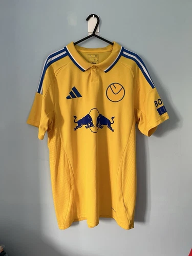 Original Leeds United 2024/25 Away Football Shirt Adidas Size Large IX8042