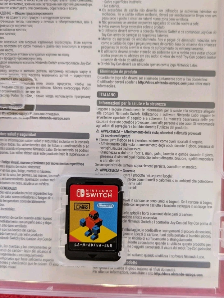 Nintendo Labo Toy Con 02: Robot Kit Game Card Nintendo Switch Gaming  - Image 3 of 3