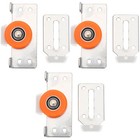 6 Sets  Sliding Glass Door Roller Window Door Roller Metal Cabinet Guide Pulley