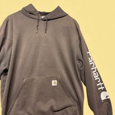 Vintage Carhartt 2000s Faded Distressed Hoodie Size Large