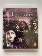 Folklore (Sony PlayStation 3 PS3, 2007)  *DAMAGED BACK COVER ART* VG DISC BOOK
